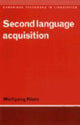 Book cover of: Second Language Acquisition