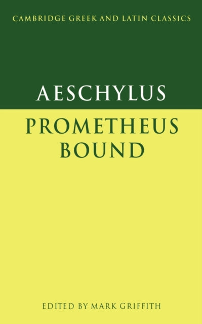 Book cover of: Aeschylus: Prometheus Bound