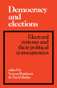 Book cover of: Democracy and Elections