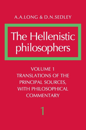 The Hellenistic Philosophers