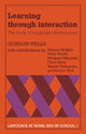 Book cover of: Learning through Interaction: Volume 1