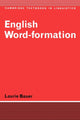 Book cover of: English Word-Formation