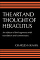 Book cover of: Art and Thought of Heraclitus. By: Heraclitus of Ephesus