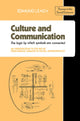 Book cover of: Culture and Communication