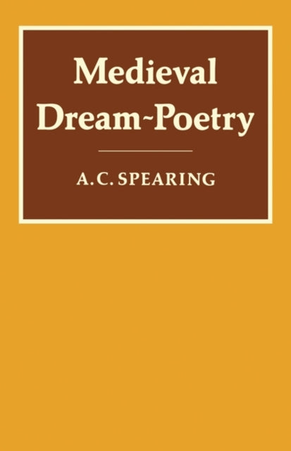 Book cover of: Medieval Dream-Poetry