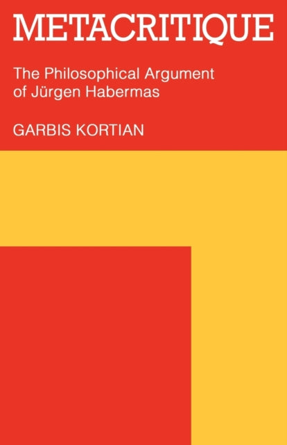 Book cover of: Metacritique