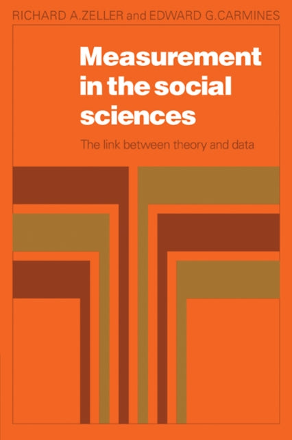 Book cover of: Measurement in the Social Sciences