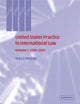 Book cover of: United States Practice in International Law: Volume 1, 1999–2001. By: Sean D. Murphy