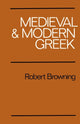 Book cover of: Medieval and Modern Greek