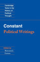 Book cover of: Constant: Political Writings. By: Benjamin Constant