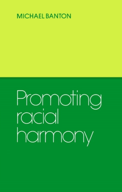 Book cover of: Promoting Racial Harmony