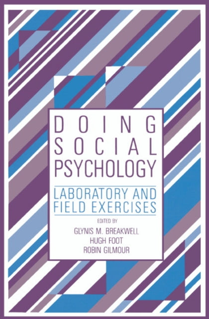 Book cover of: Doing Social Psychology