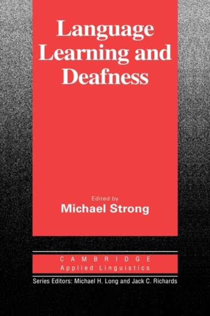 Book cover of: Language Learning and Deafness