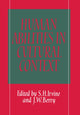 Book cover of: Human Abilities in Cultural Context