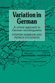 Book cover of: Variation in German