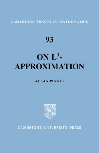 Book cover of: On L1-Approximation