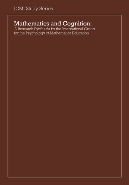 Book cover of: Mathematics and Cognition