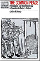 Book cover of: Common Peace. By: Cynthia B. Herrup
