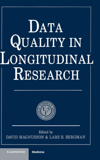 Book cover of: Data Quality in Longitudinal Research