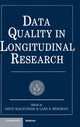 Book cover of: Data Quality in Longitudinal Research