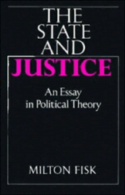 Book cover of: State and Justice
