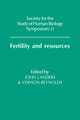 Book cover of: Fertility and Resources