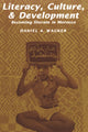 Book cover of: Literacy, Culture and Development. By: Daniel A. Wagner