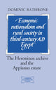 Book cover of: Economic Rationalism and Rural Society in Third-Century AD Egypt