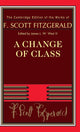 Book cover of: Change of Class. By: F. Scott Fitzgerald