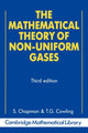 Book cover of: Mathematical Theory of Non-uniform Gases. By: Sydney Chapman