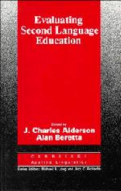 Book cover of: Evaluating Second Language Education