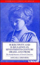 Book cover of: Subjectivity and Subjugation in Seventeenth-Century Drama and Prose