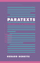 Book cover of: Paratexts. By: Gérard Genette