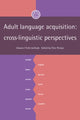 Book cover of: Adult Language Acquisition: Volume 1, Field Methods. By: Clive Perdue