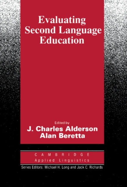 Book cover of: Evaluating Second Language Education