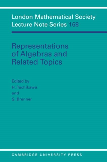 Book cover of: Representations of Algebras and Related Topics