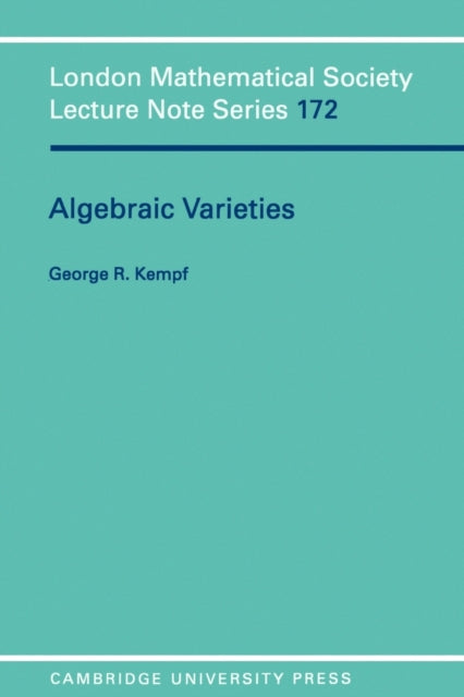 Book cover of: Algebraic Varieties