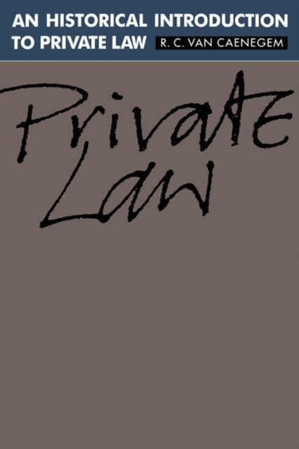 Book cover of: Historical Introduction to Private Law