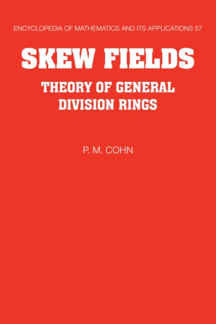 Book cover of: Skew Fields