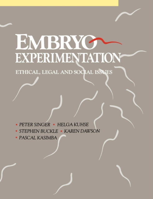Book cover of: Embryo Experimentation