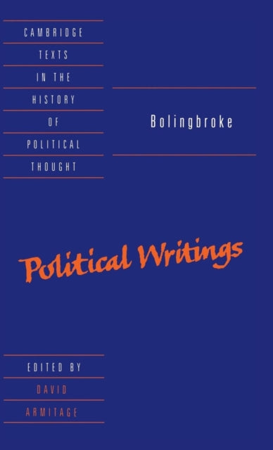 Book cover of: Bolingbroke: Political Writings