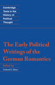 Book cover of: Early Political Writings of the German Romantics