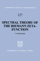 Book cover of: Spectral Theory of the Riemann Zeta-Function