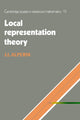 Book cover of: Local Representation Theory. By: J. L. Alperin