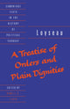 Book cover of: Treatise of Orders and Plain Dignities