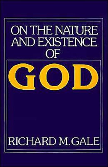 Book cover of: On the Nature and Existence of God