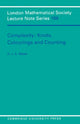 Book cover of: Complexity: Knots, Colourings and Countings