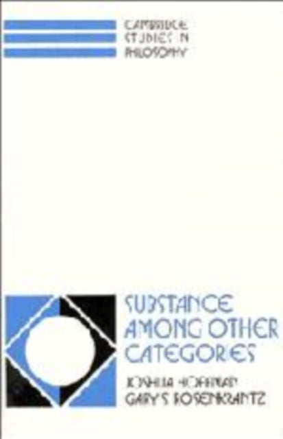 Book cover of: Substance among Other Categories