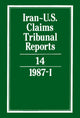 Book cover of: Iran-U.S. Claims Tribunal Reports: Volume 14. By: J. C. Adlam