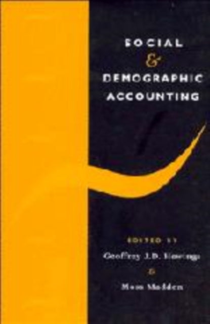 Book cover of: Social and Demographic Accounting